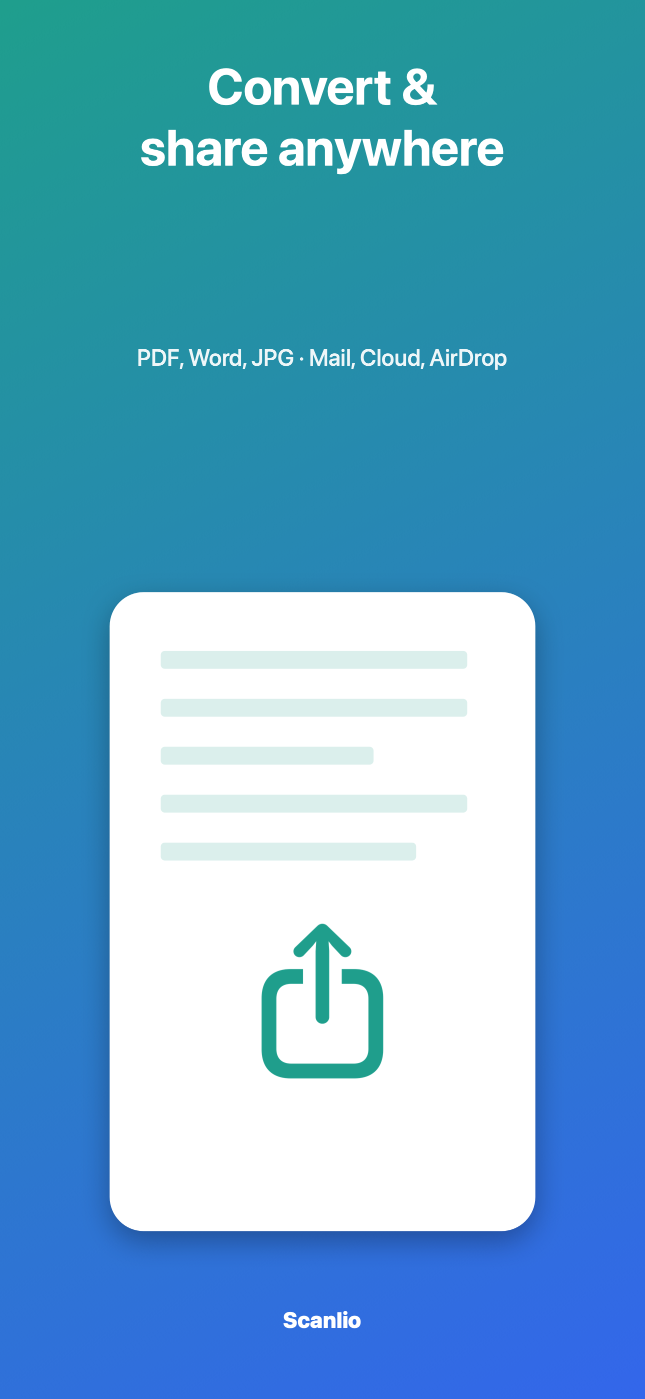 Convert & share